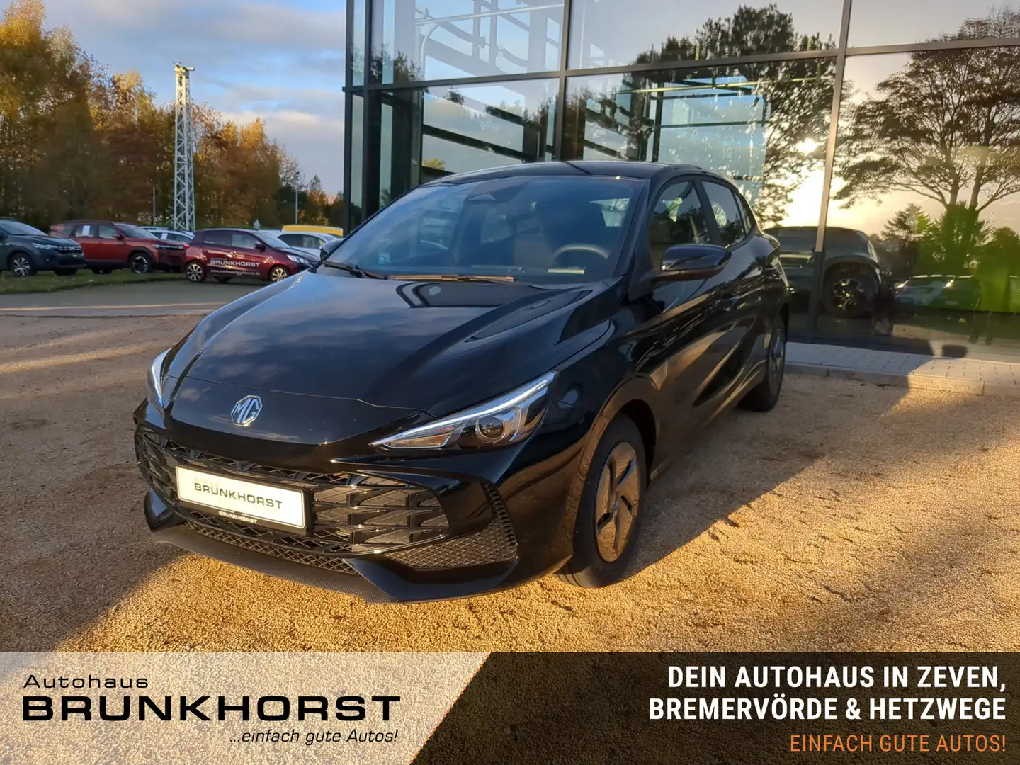 MG MG3 1,5 T Excite RFK+Navi+PDC Schwarz - 1