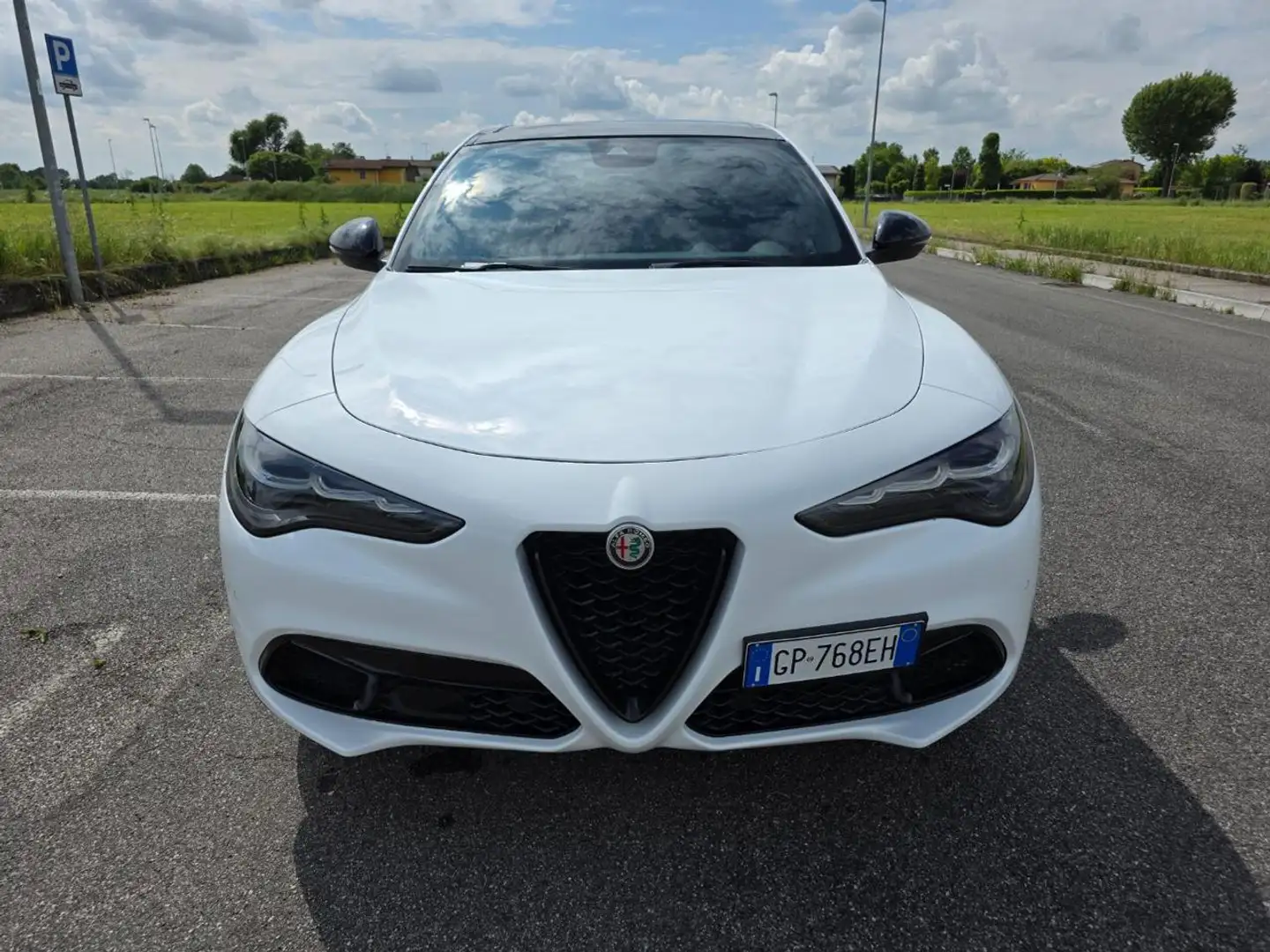 Alfa Romeo Stelvio 2.2 Turbodiesel 210 CV AT8 Q4 Sprint Blanc - 2