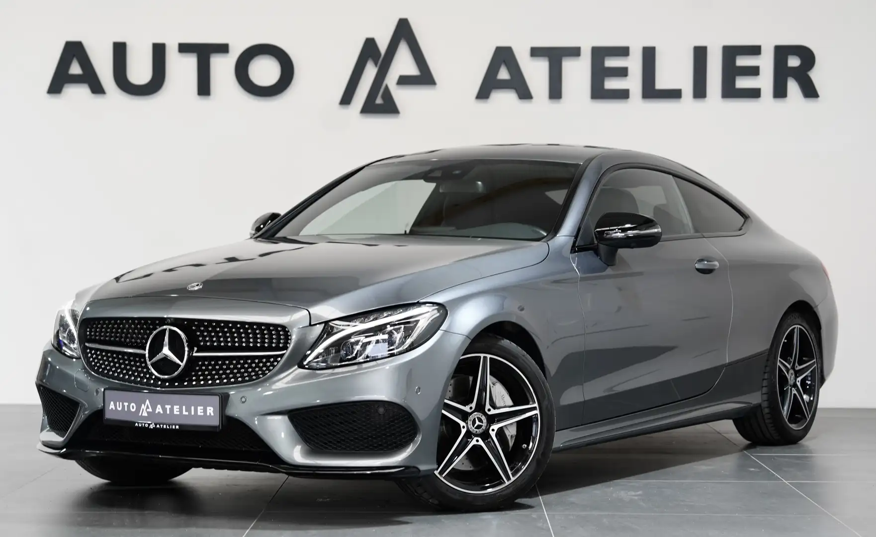Mercedes-Benz C 250 COUPE*2.HD*AMG LINE*360°*NIGHT*NAVI*LED* Gri - 2