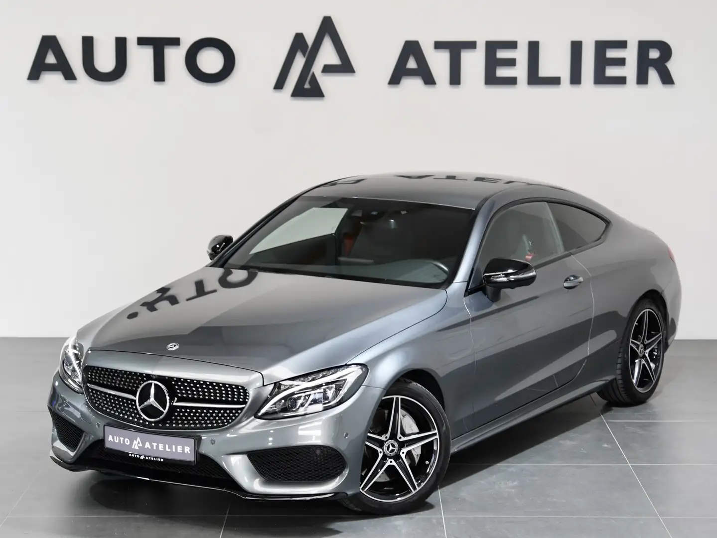 Mercedes-Benz C 250 COUPE*2.HD*AMG LINE*360°*NIGHT*NAVI*LED* Gri - 1