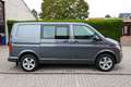 Volkswagen T6 Transporter AUTOMAAT*DUBBEL-CABINE*BTW-WAGEN*APPLE-CARPLAY* Gris - thumbnail 4