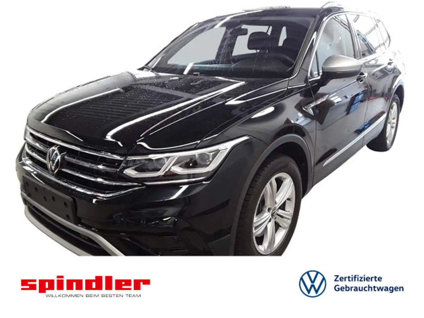 Volkswagen Tiguan Allspace Elegance 2.0 TDI 4M DSG / Matrix Schwarz - 1