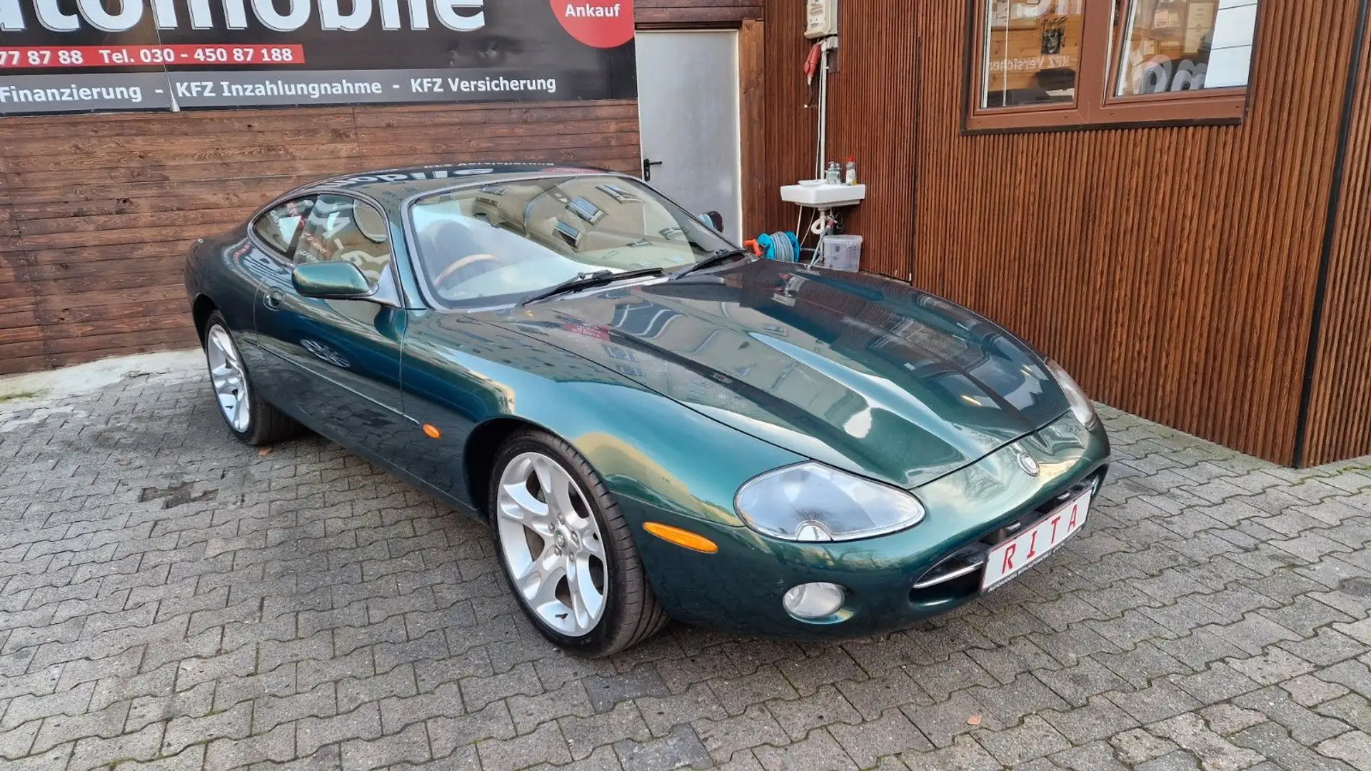 Jaguar XK8 Coupe V8 Automatik, Volleder, PDC, Xenon Grün - 1