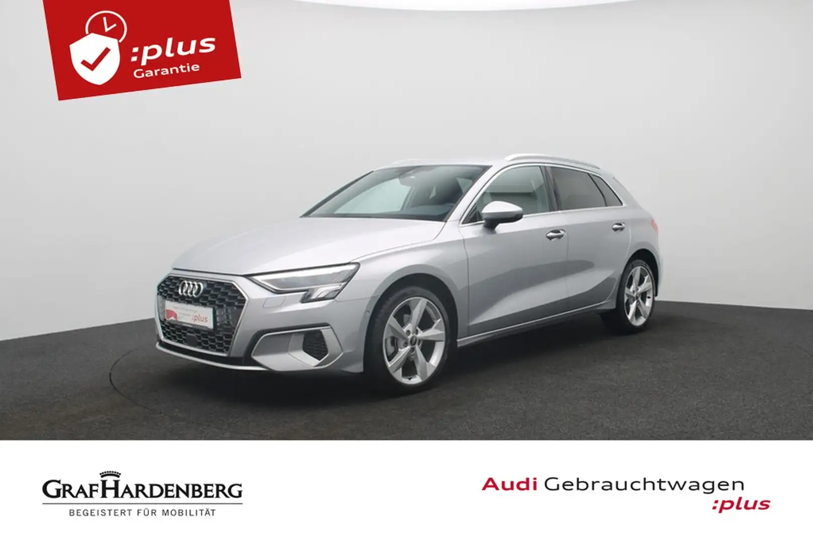 Audi A3 Sportback 35 TDI . Virt.Cockpit LED Navi ACC Argintiu - 1
