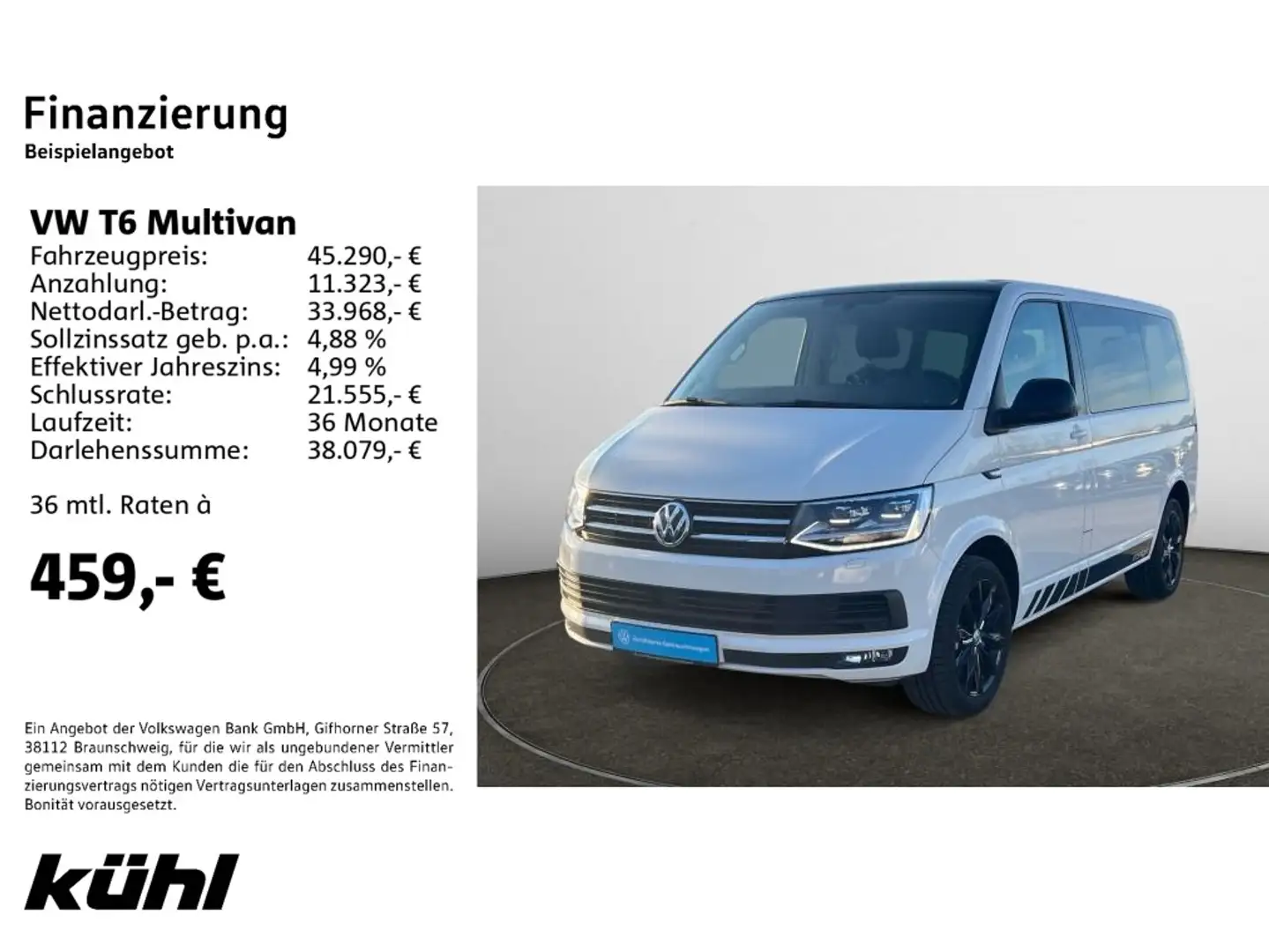 Volkswagen T6 Multivan 2.0 TDI DSG Edition Navi,AHK,LM18 Blanco - 2