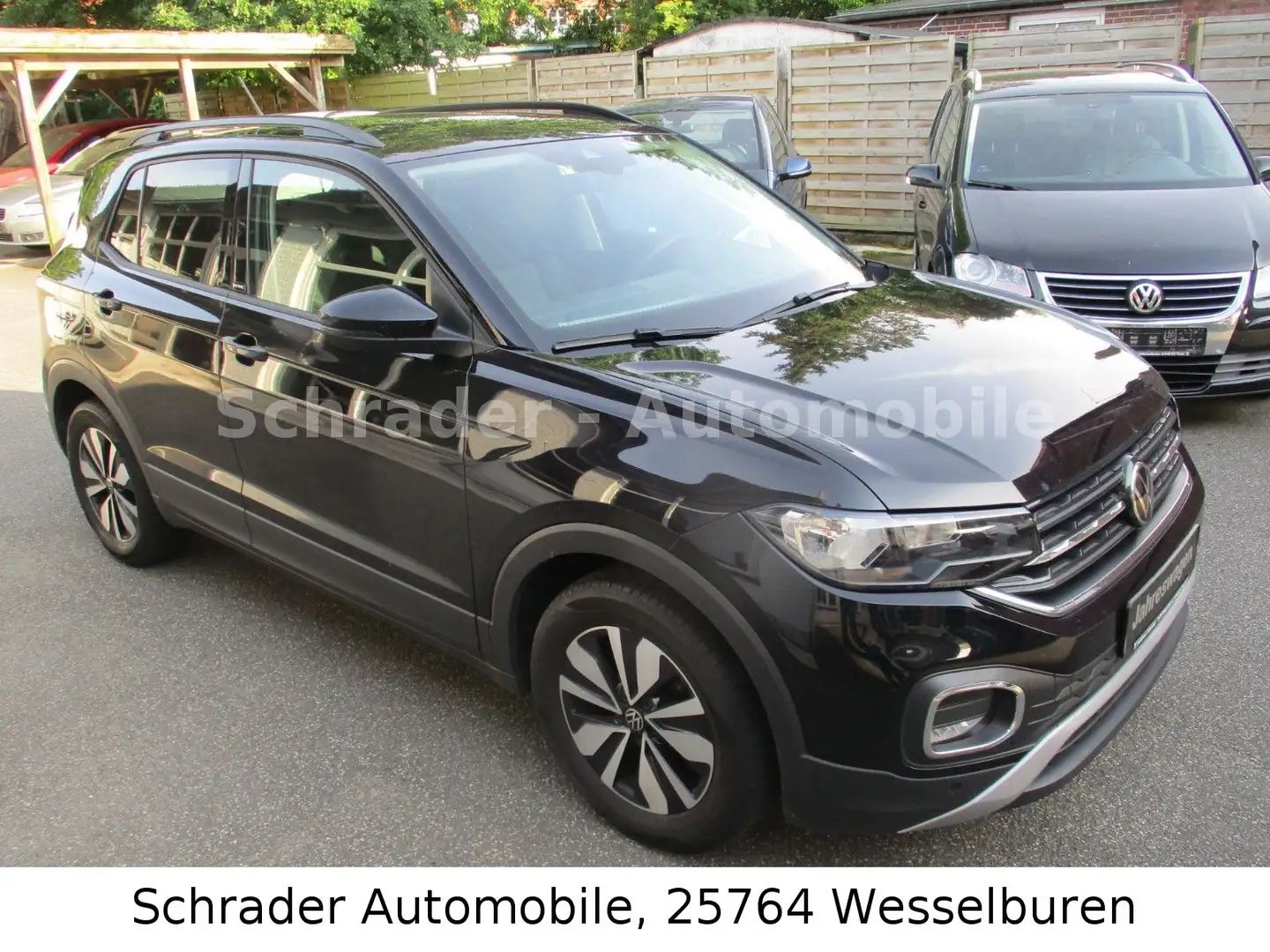 Volkswagen T-Cross 1.0 TSI "MOVE" -NAVI-ALU-PDC-GJR Schwarz - 1