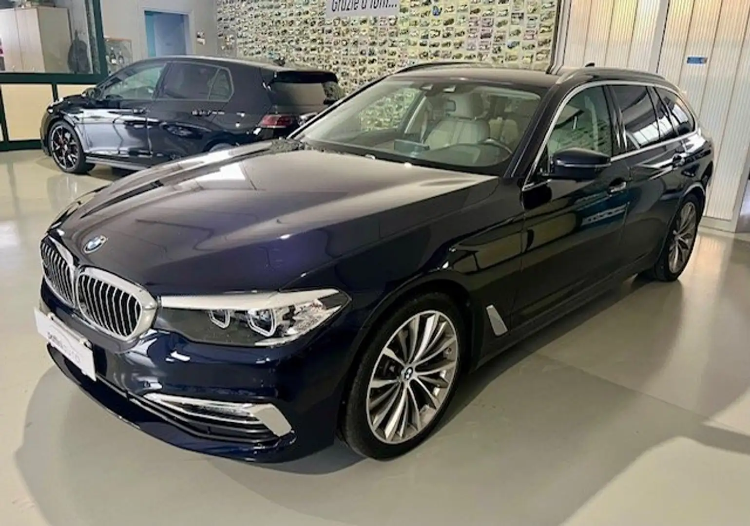 BMW 520 520d Touring Luxury aut.-Bellissima! Azul - 1