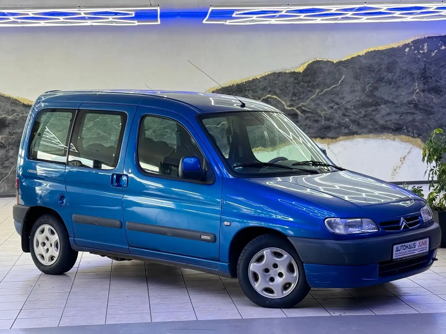 Citroen Berlingo -1,6 Behindertengerecht-Rampe- Blau - 2