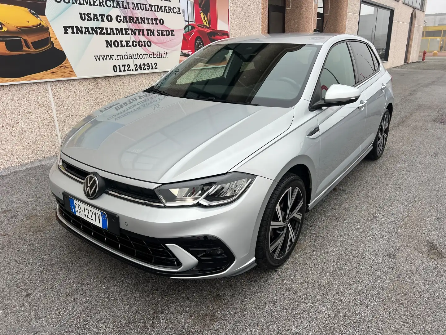 Volkswagen Polo 1.0 TSI R-Line Plus R-LINE INTERNO ESTERNO SOLO KM Silber - 1