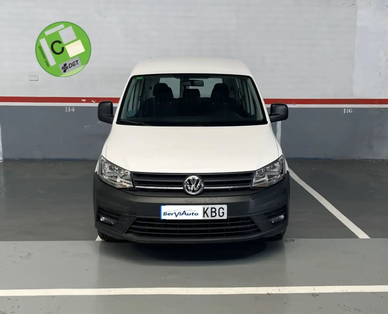 Volkswagen Caddy 2.0TDI Kombi 55kW Blanco - 1