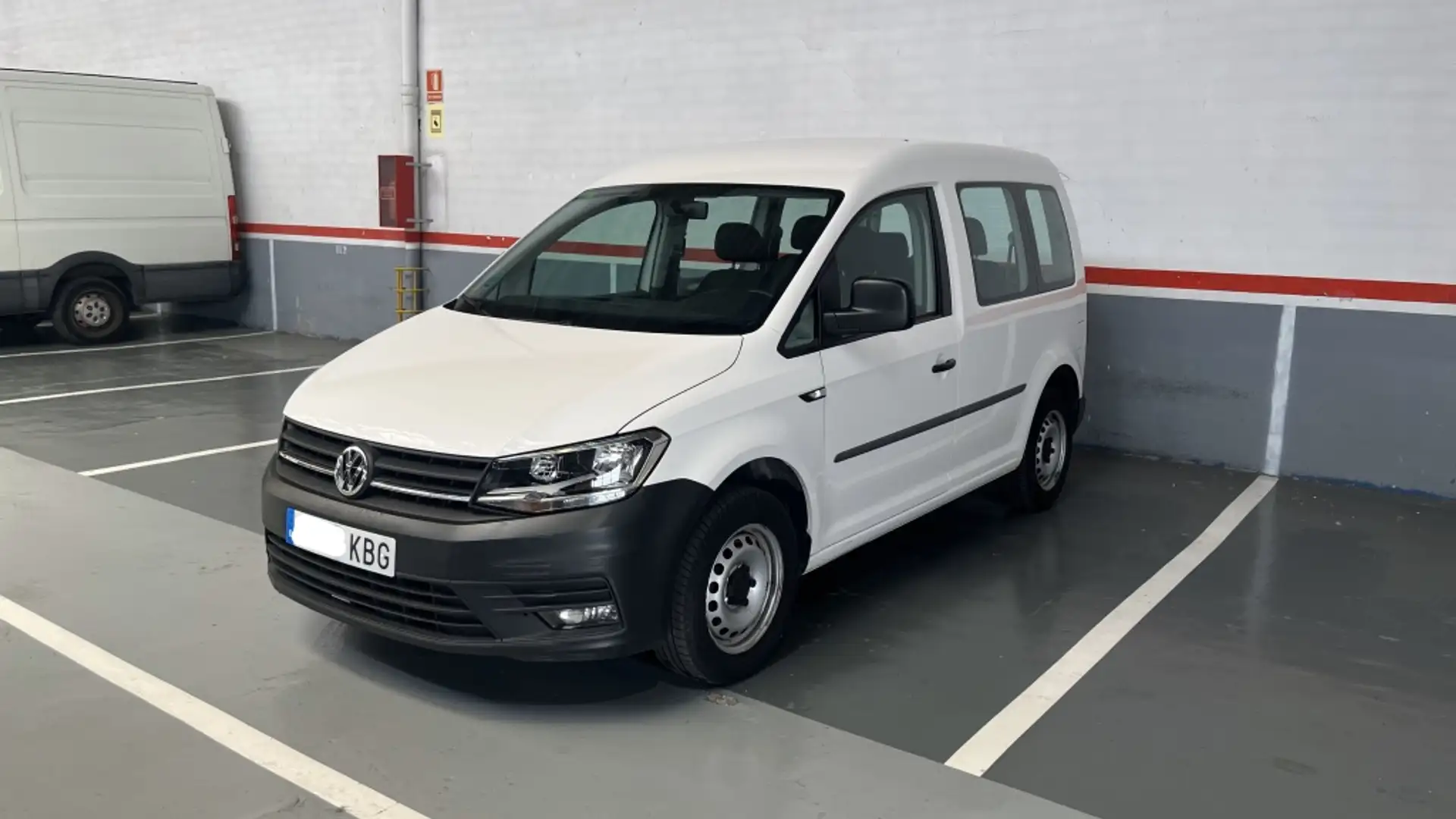 Volkswagen Caddy 2.0TDI Kombi 55kW Blanco - 2