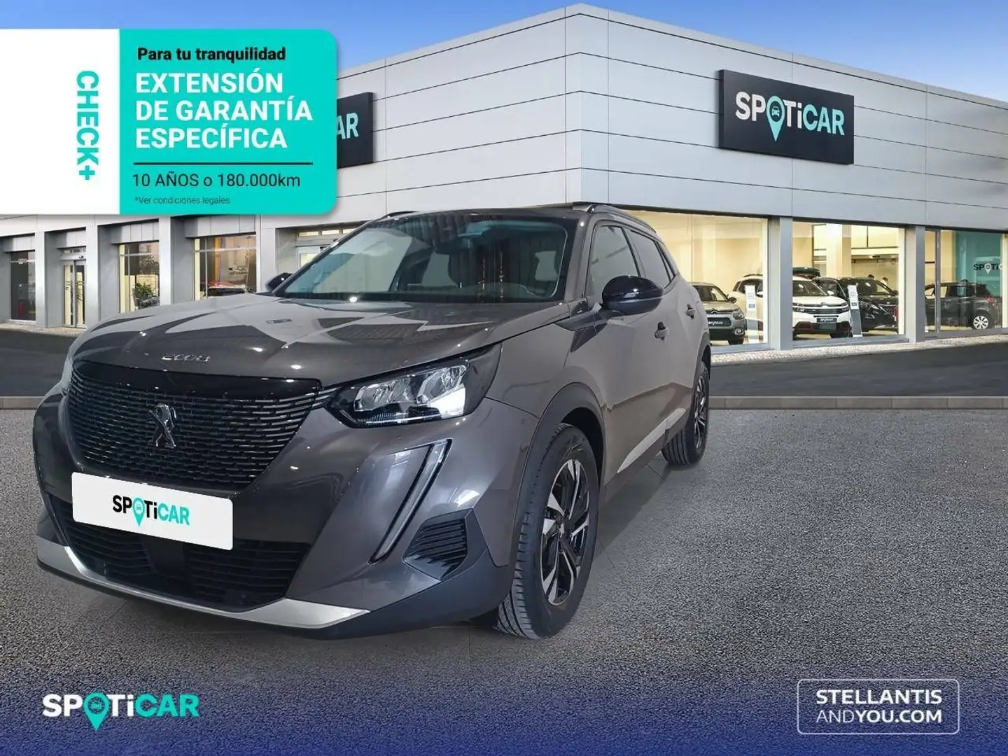 Peugeot 2008 1.2 PureTech S&S Allure Pack 100 Grijs - 1
