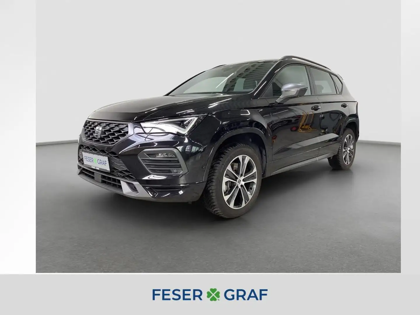 SEAT Ateca FR-Line 2.0 TDI 110kW DSG AHK Kamera GJR Schwarz - 1