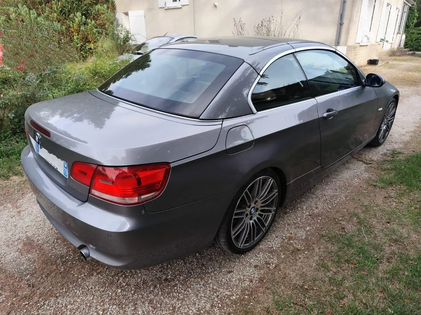 BMW 335 Cab 335i Luxe A Gris - 2