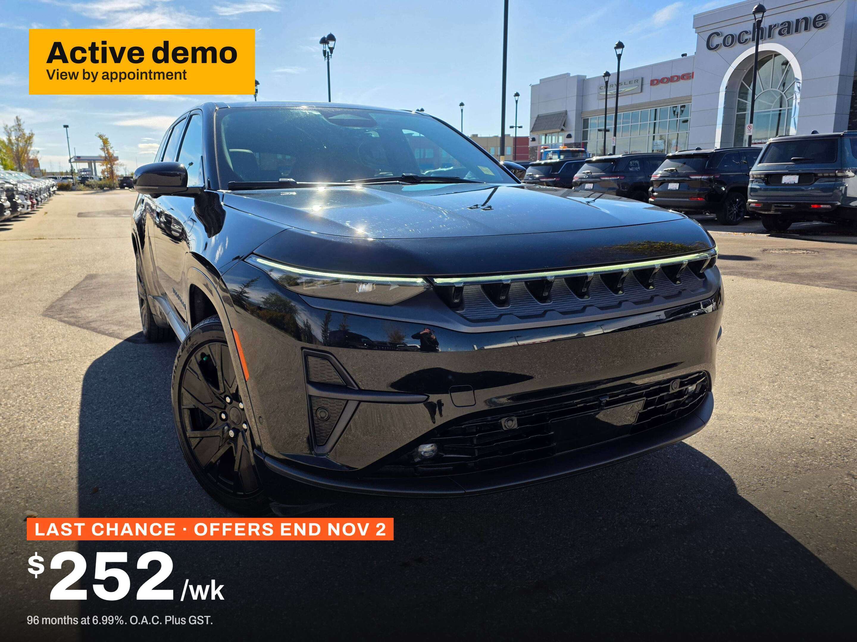 Black 2025 Jeep Wagoneer S SUV / Crossover Automatic