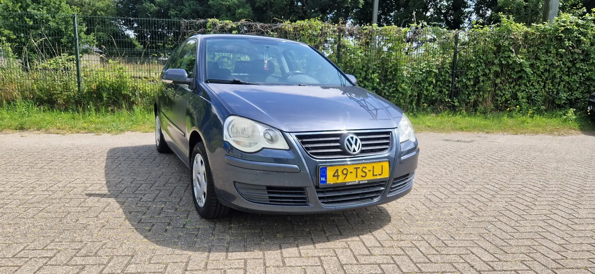 Volkswagen Polo 1.2 Optive Nieuw Apk. Airco Blauw - 2