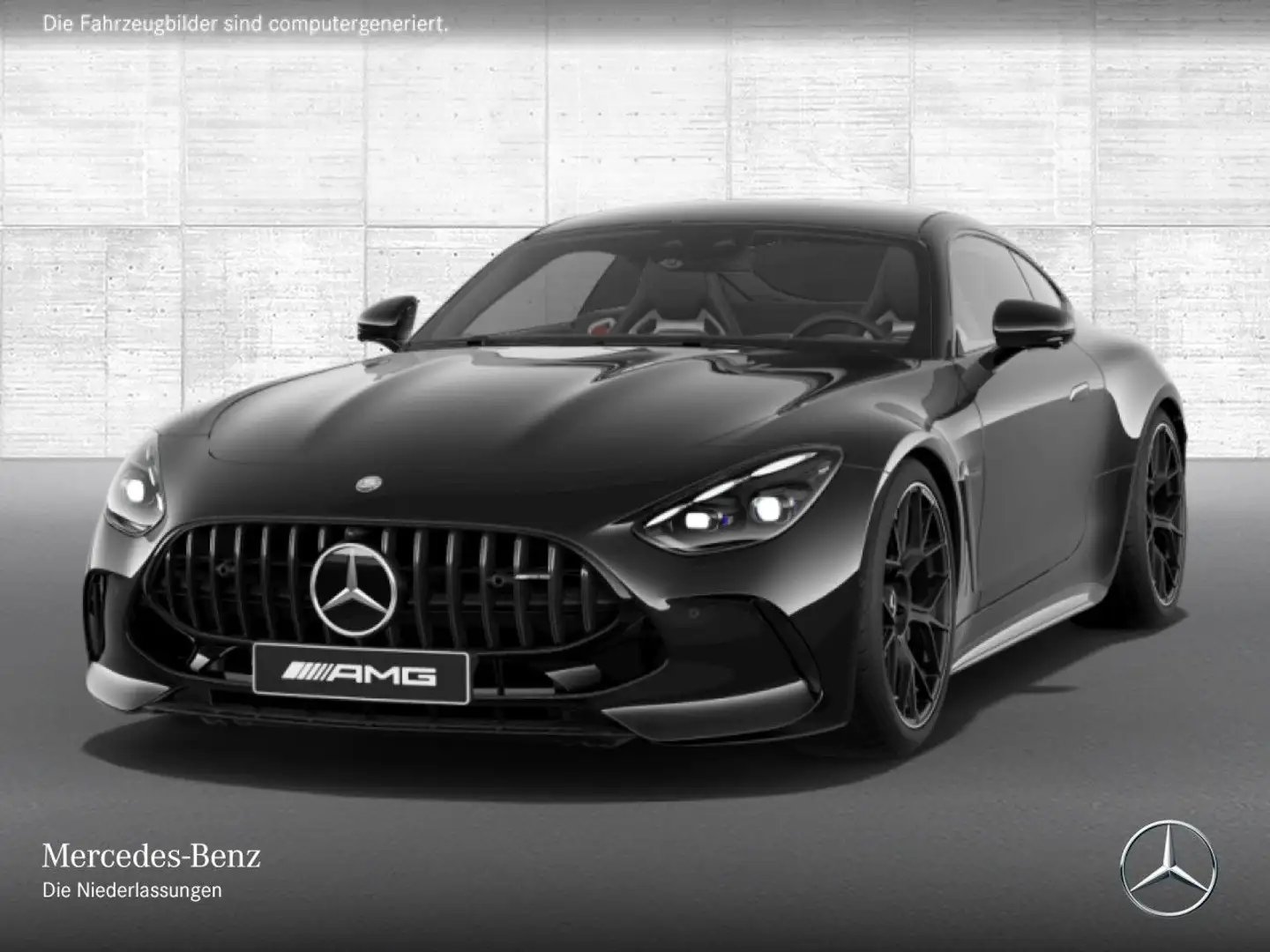 Mercedes-Benz AMG GT 63  Cp. 4M Perf-Sitze 360° Pano Burmester Fekete - 2