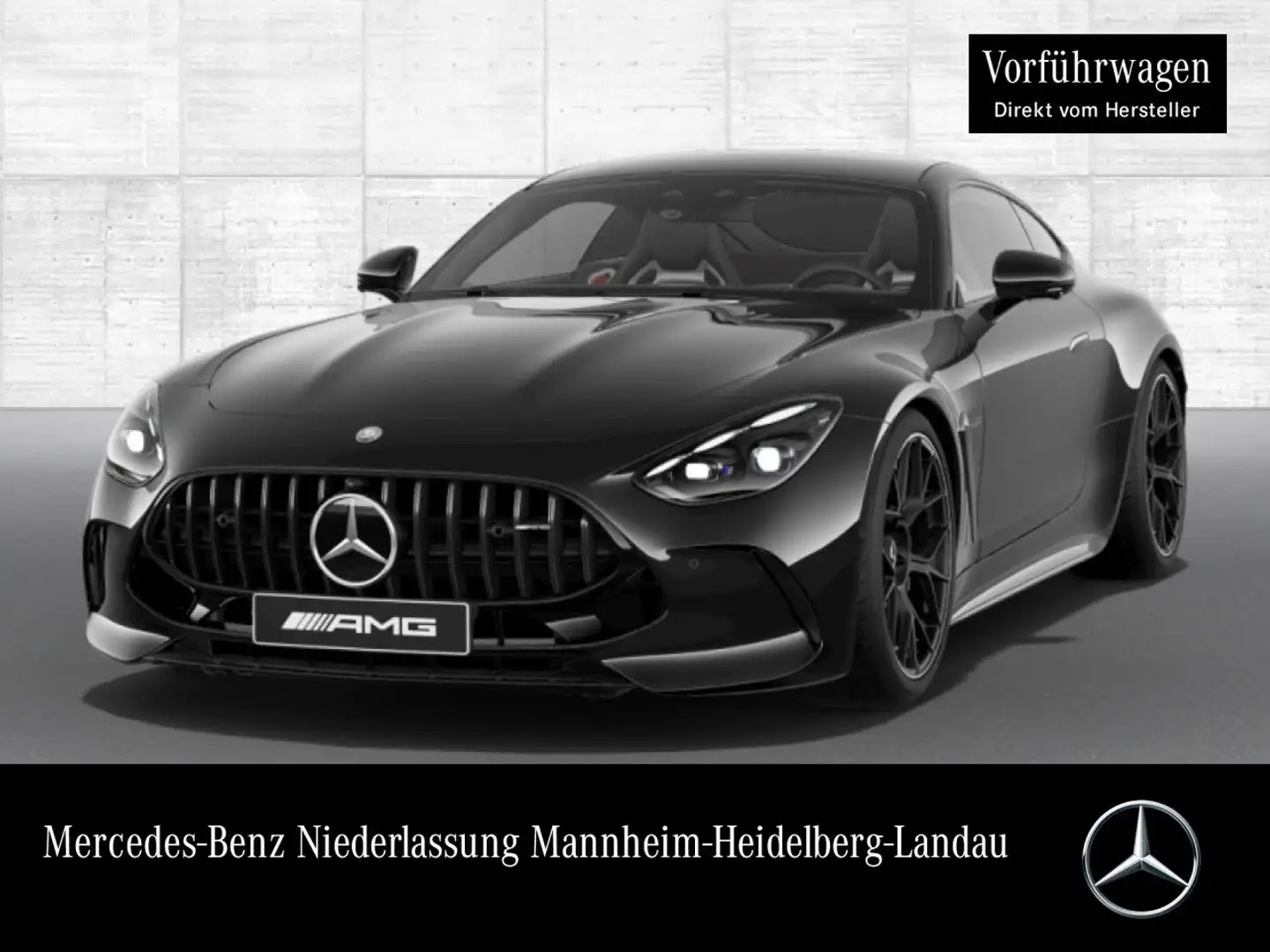 Mercedes-Benz AMG GT 63  Cp. 4M Perf-Sitze 360° Pano Burmester Noir - 1