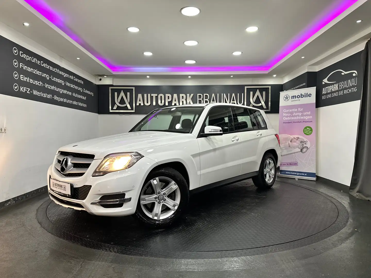 Mercedes-Benz GLK 220 CDI 4Matic *1.BESITZ*SZH*TEMPO* Weiß - 1