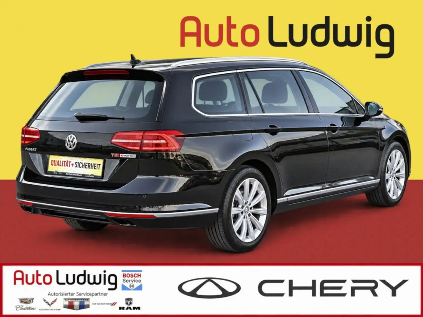 Volkswagen Passat Variant Highline 1,8 TSI DSG*VIRTUAL*NAVI*LEDER*LED* Schwarz - 2