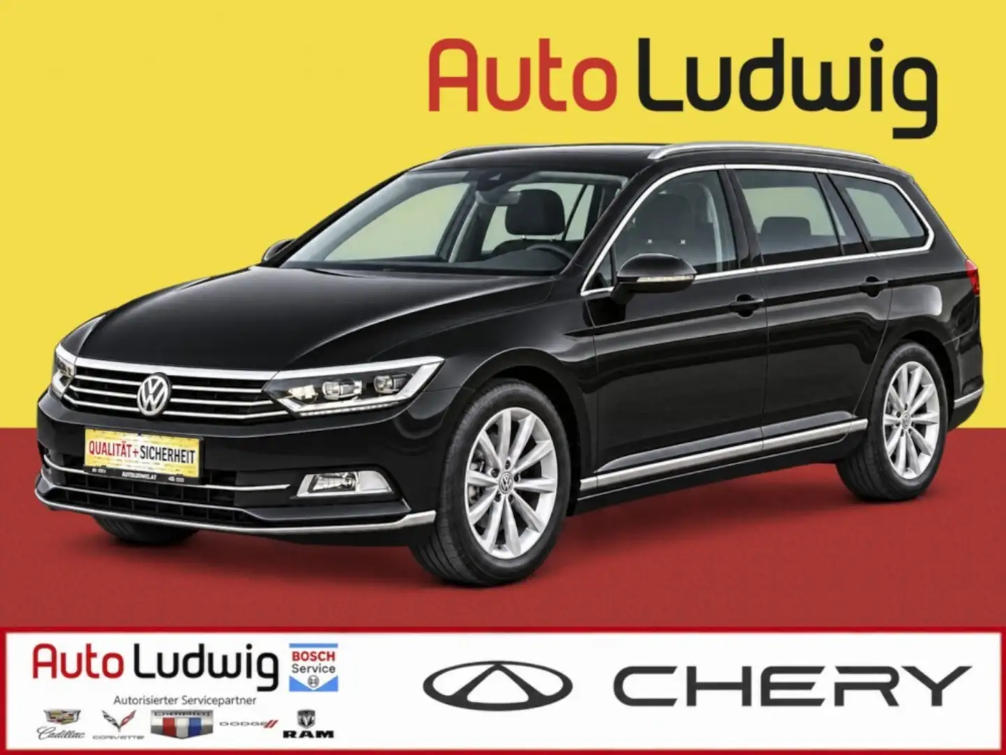 Volkswagen Passat Variant Highline 1,8 TSI DSG*VIRTUAL*NAVI*LEDER*LED* Schwarz - 1