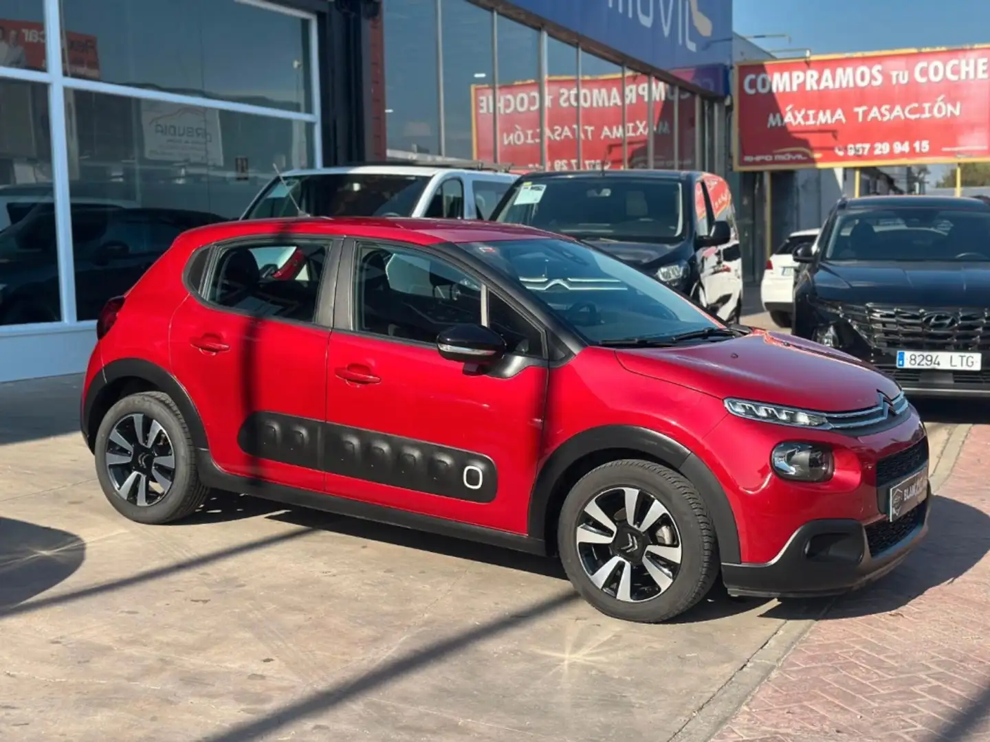 Citroen C3 1.5BlueHDi S&S Feel 100 Rojo - 2
