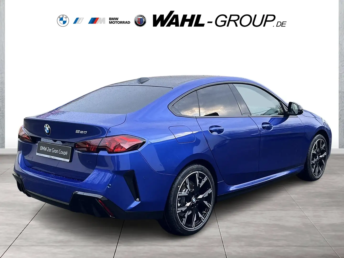 BMW 220 Gran Coupé M Sport AHK Adapt LED 19" Navi DrivingA Azul - 2