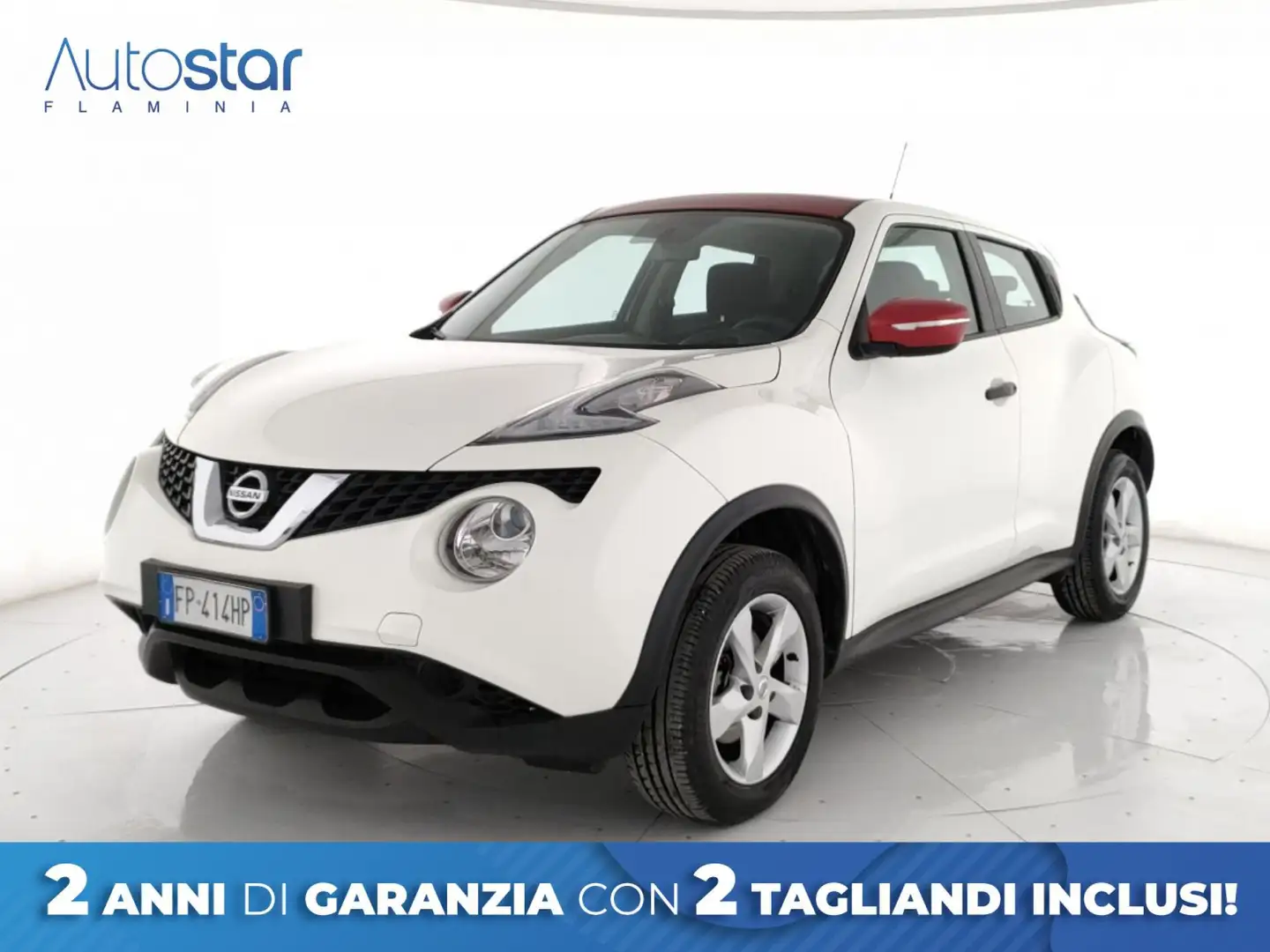 Nissan Juke 1.6 Acenta Gpl 115cv E6 Wit - 1