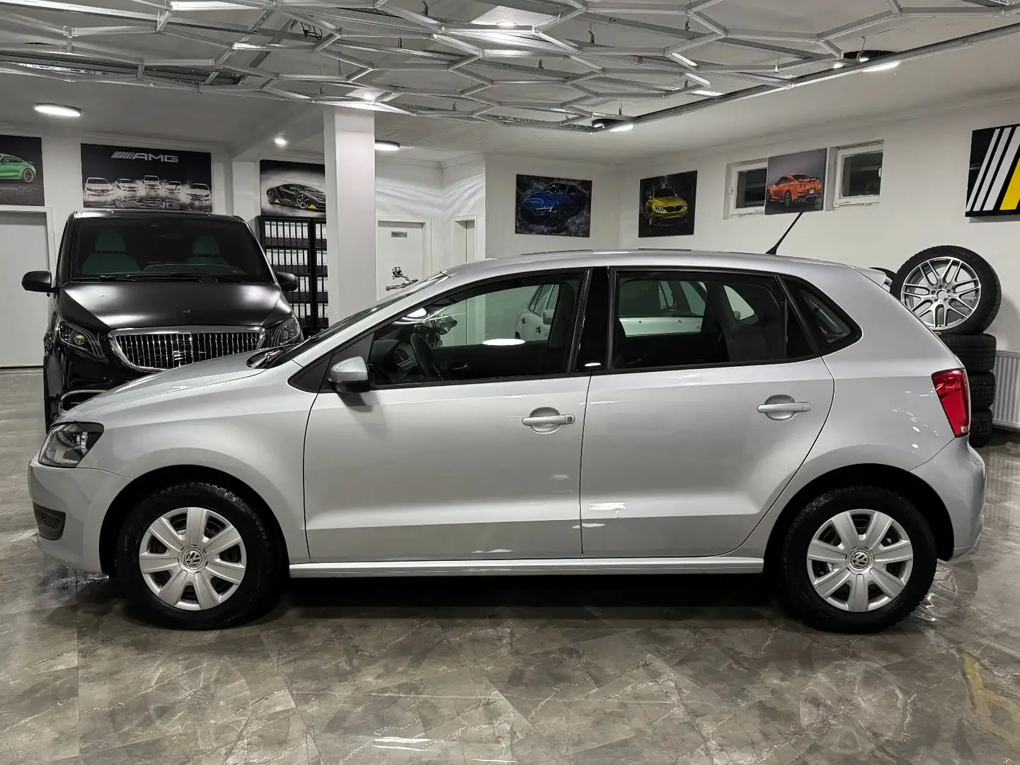 Volkswagen Polo V 1.4 Automatik Tempomat Klima Zahnriem.NEU Silber - 2