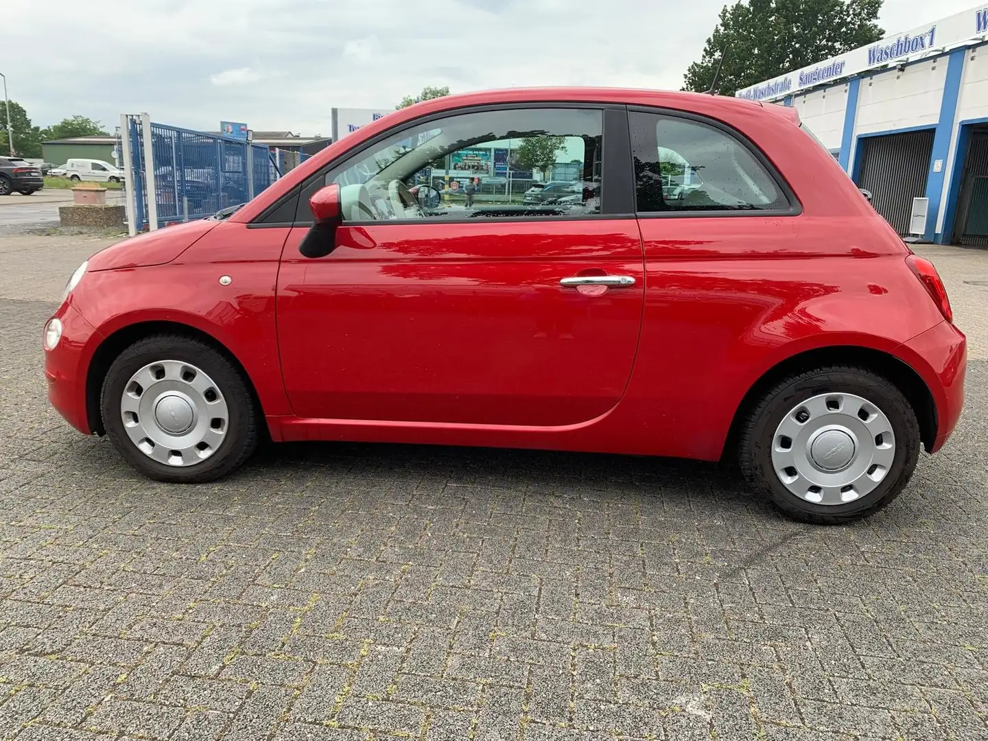 Fiat 500 Pop/1St Hand / 8fach/DAB/Klima Rot - 1