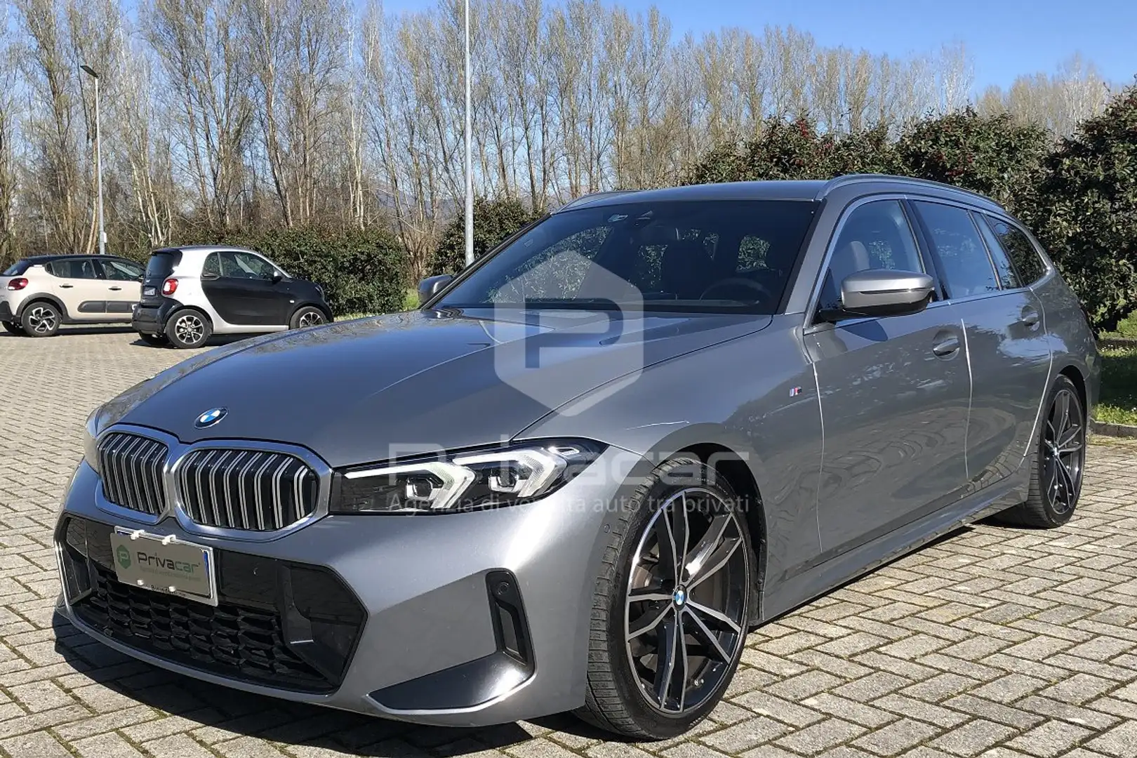 BMW 320 320d 48V Touring Msport Argento - 1