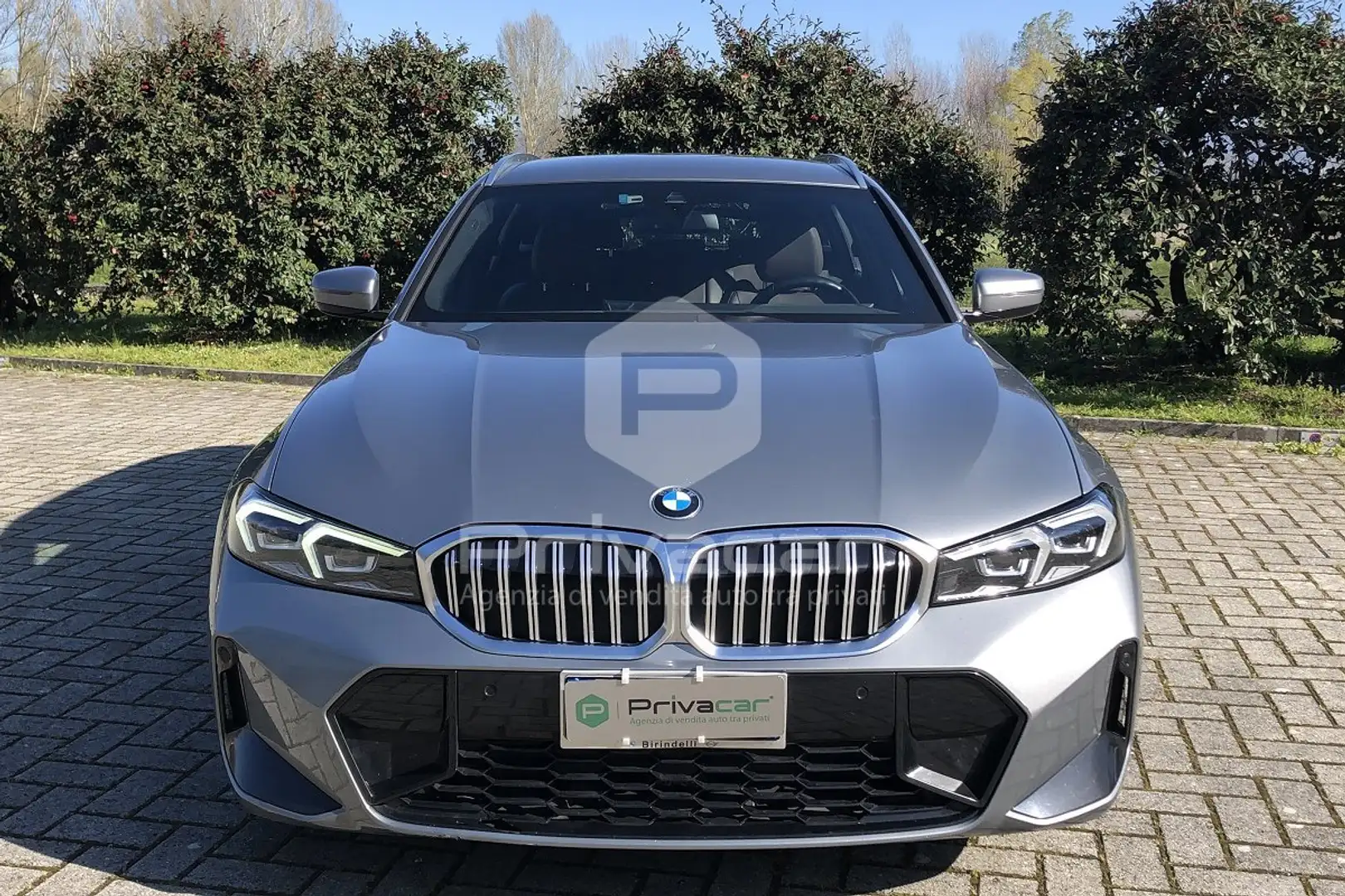 BMW 320 320d 48V Touring Msport Argento - 2