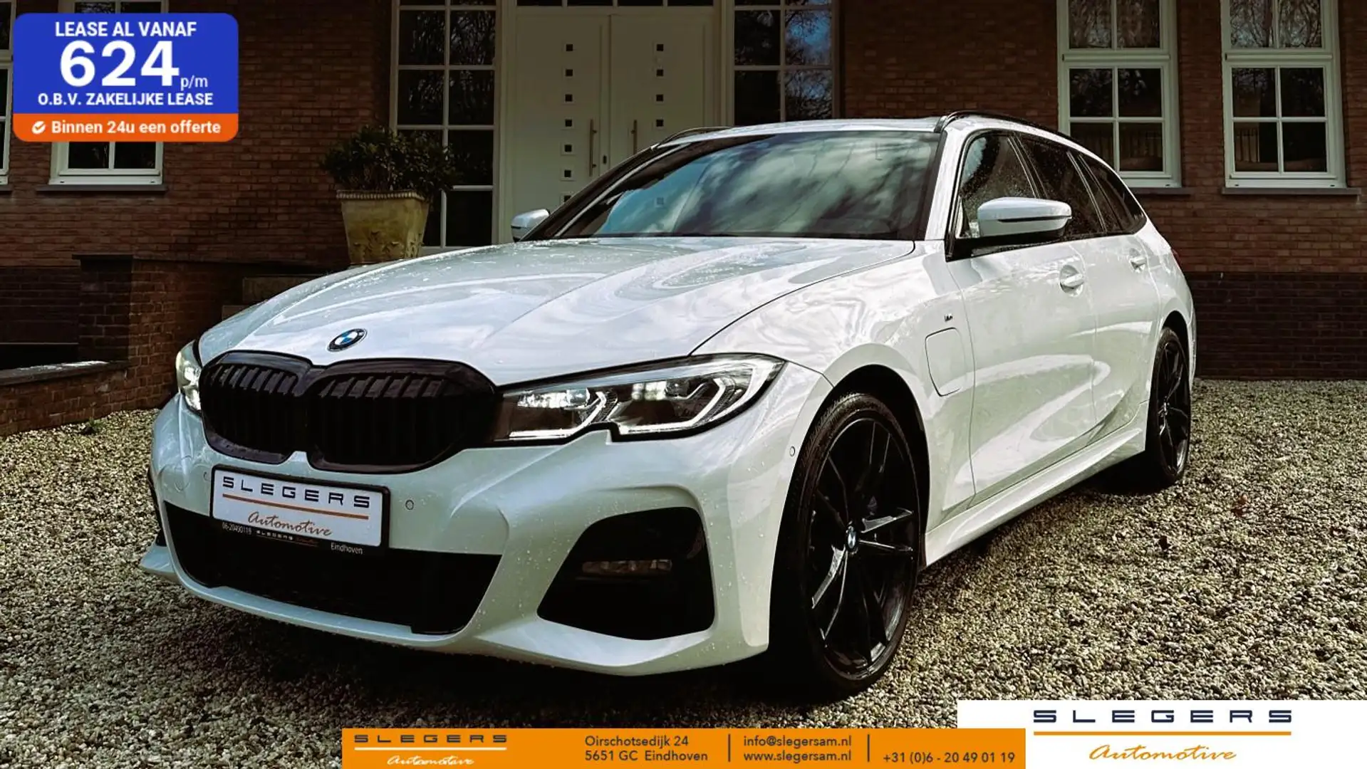 BMW 330 3-serie Touring 330e High Executive, M-Sport, BMW Blanco - 1