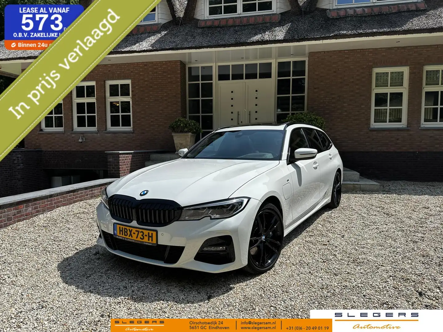 BMW 330 3-serie Touring 330e High Executive, M-Sport, BMW Wit - 1
