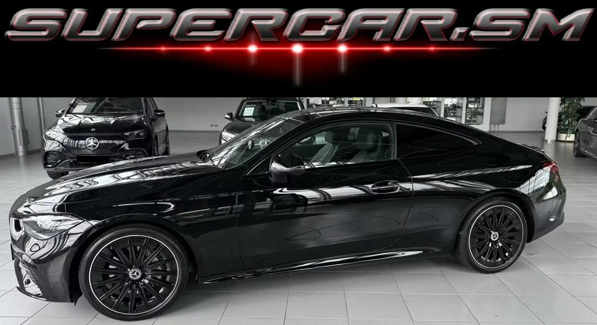 Mercedes-Benz CLE 220 D Coupe AMG PREMIUM NIGHT TETTO BURMESTER Noir - 1