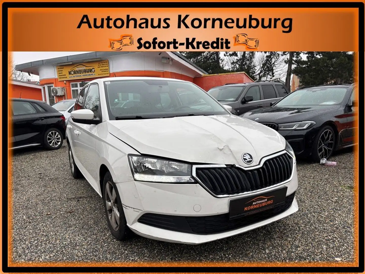 Skoda Fabia Active**1.Besitz**Klima**Unfallfahrzeug** Weiß - 1