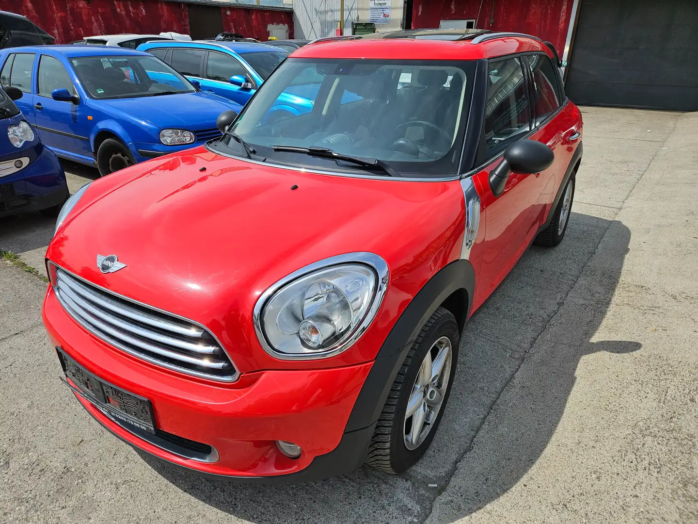 MINI One Countryman Countryman Automatik Panorama PDC Navi Tüv neu Piros - 1