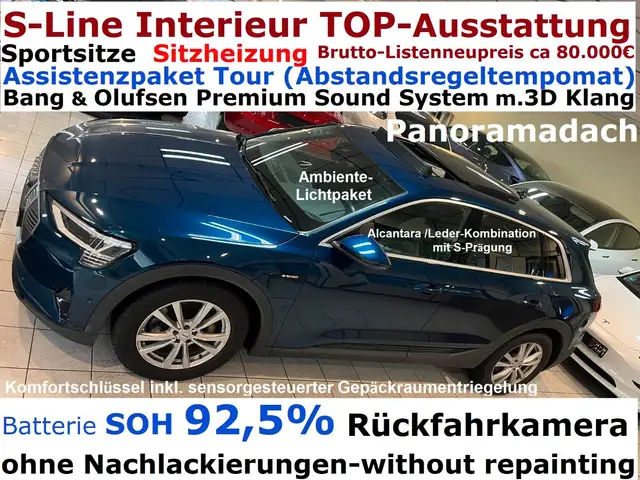 Audi e-tron 50 Quattro+S Line+R Kamera+Panoramadach++