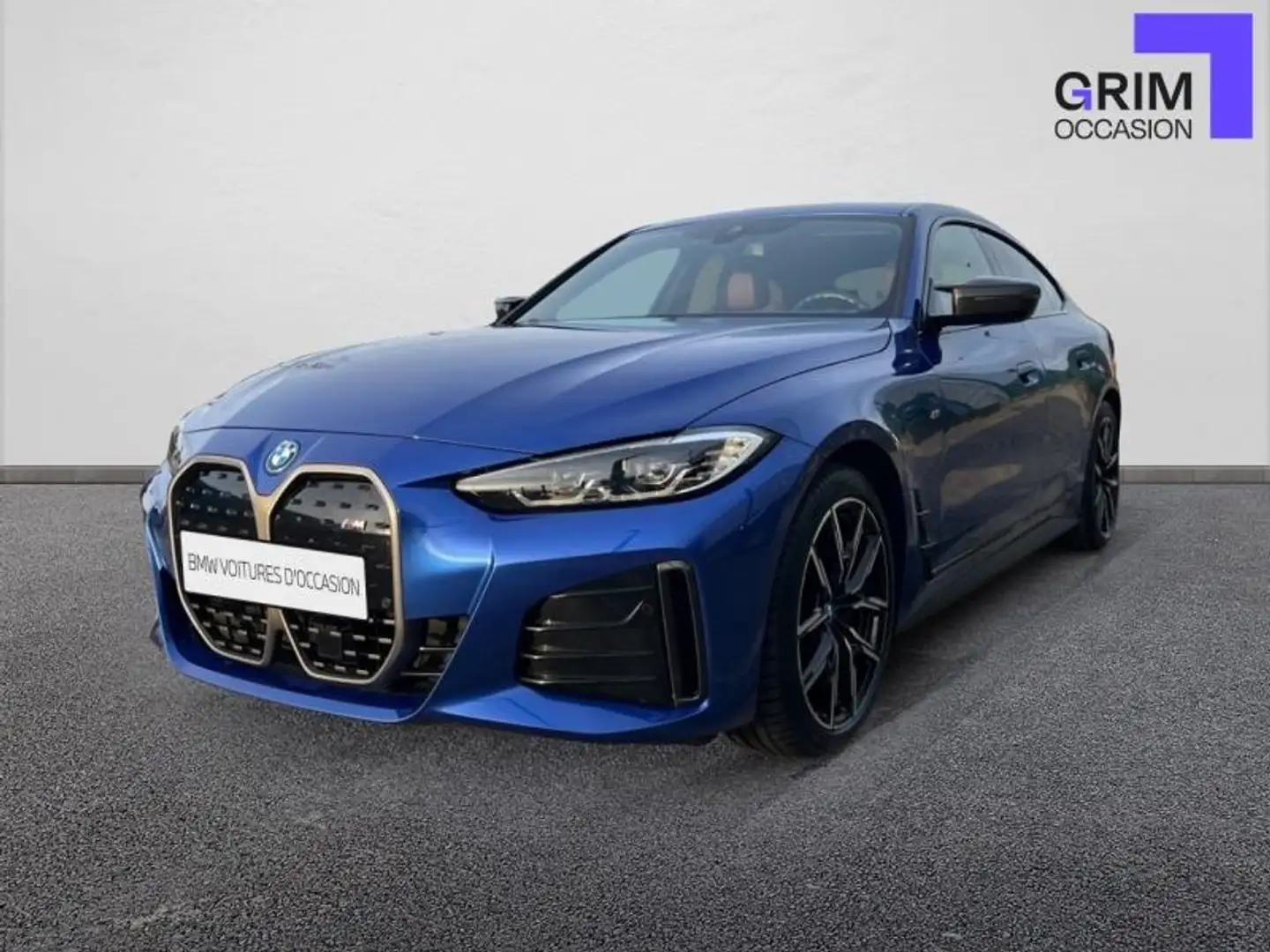 BMW i4 i4 M50 544 ch Bleu - 1