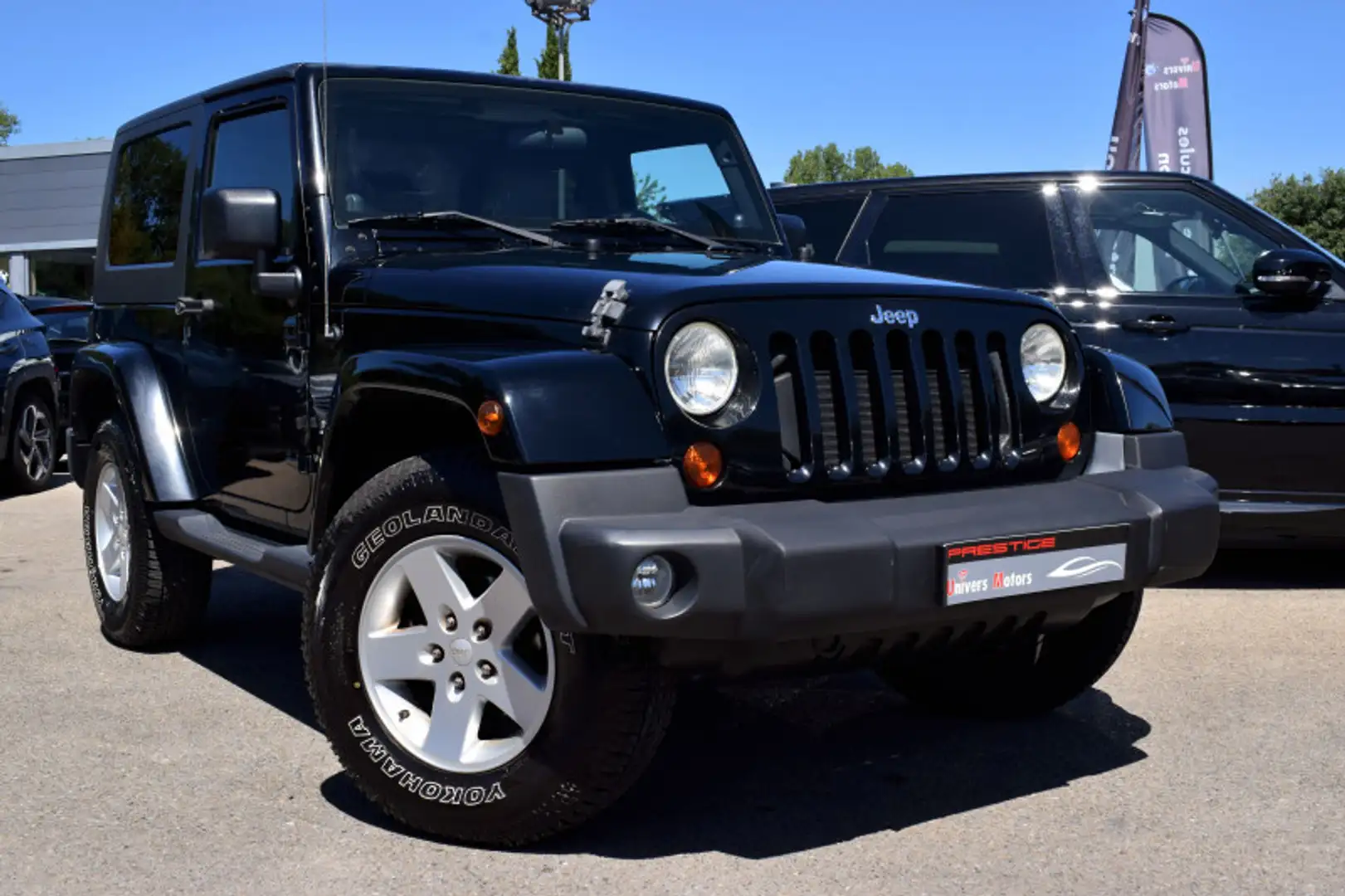 Jeep Wrangler 2.8 CRD SAHARA BA Noir - 1