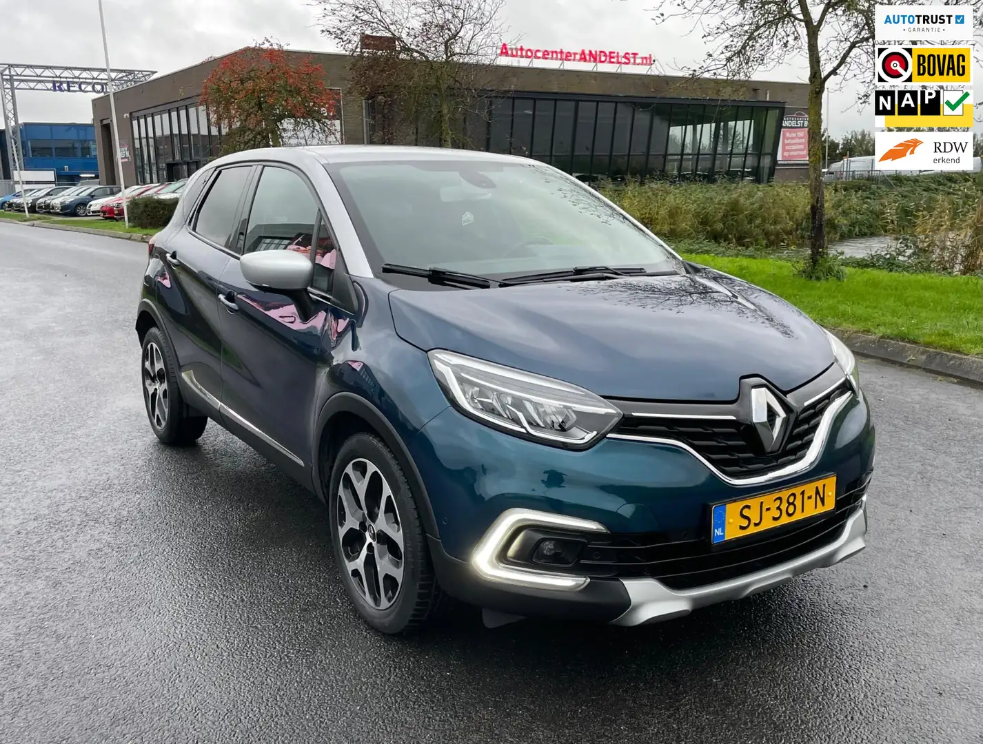 Renault Captur 1.2 TCe Intens, Aut, Cam, Cruise/Climate control, Bleu - 1