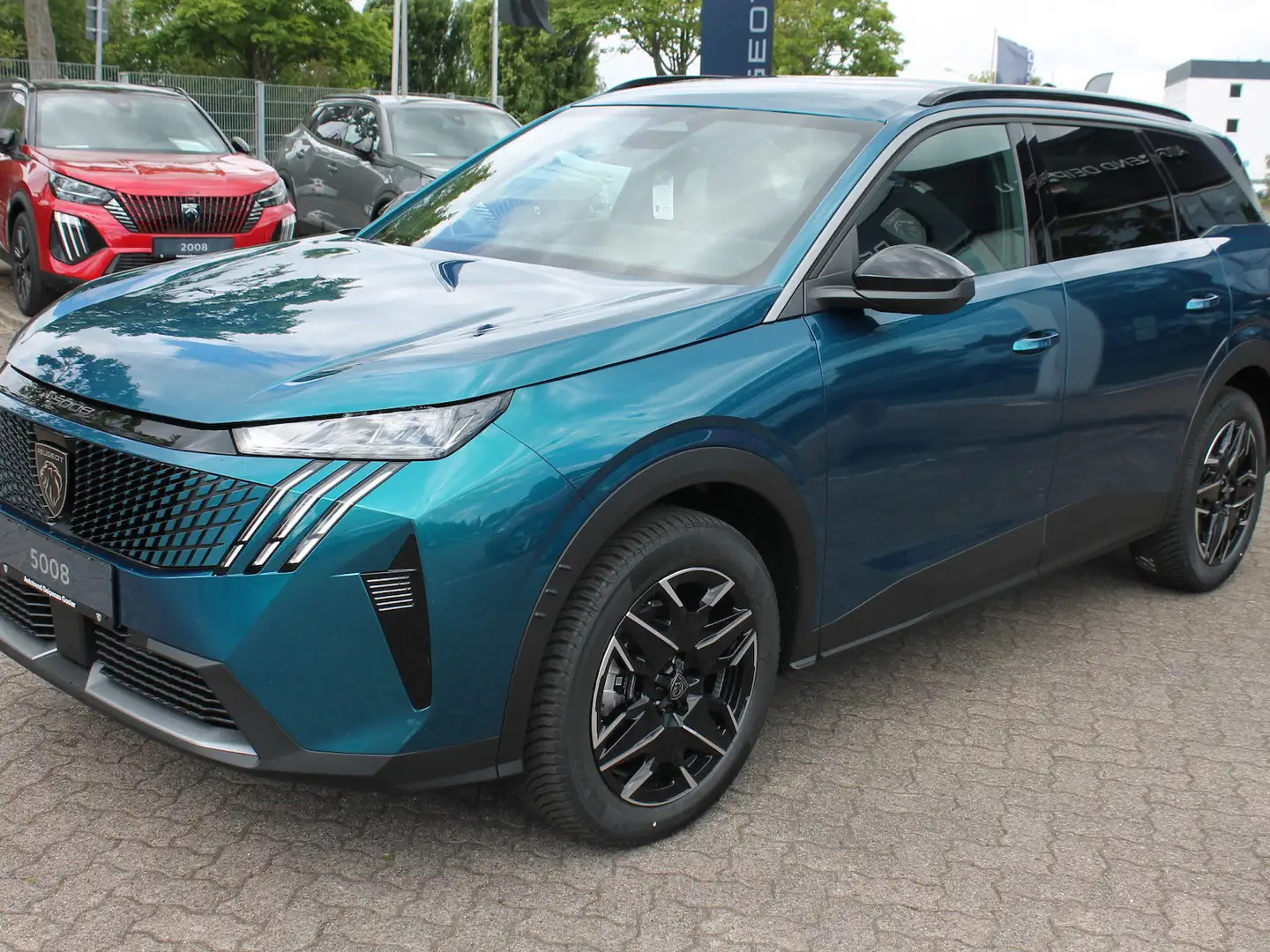Peugeot 5008 Allure Hybrid e-DSC 7-Sitzer AHK/ MSReifen Blau - 1