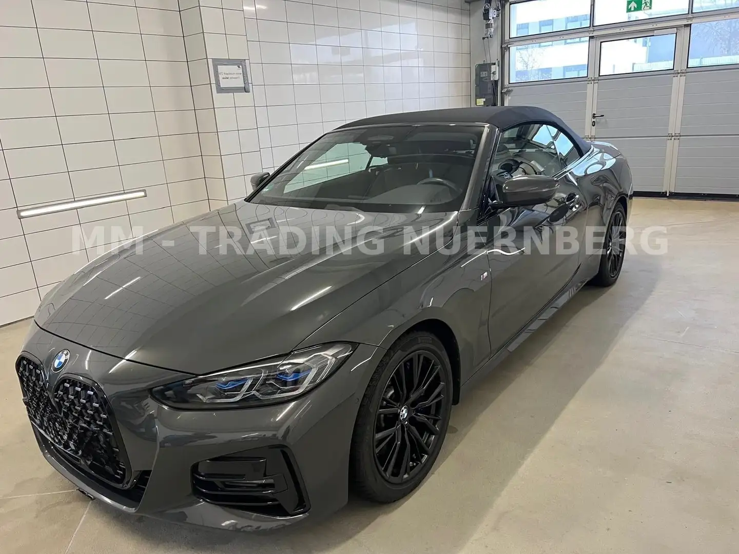 BMW 420 i M-SPORTPAKET-CABRIO-SPORTBREMSE-NAVI-1.HD Grau - 1