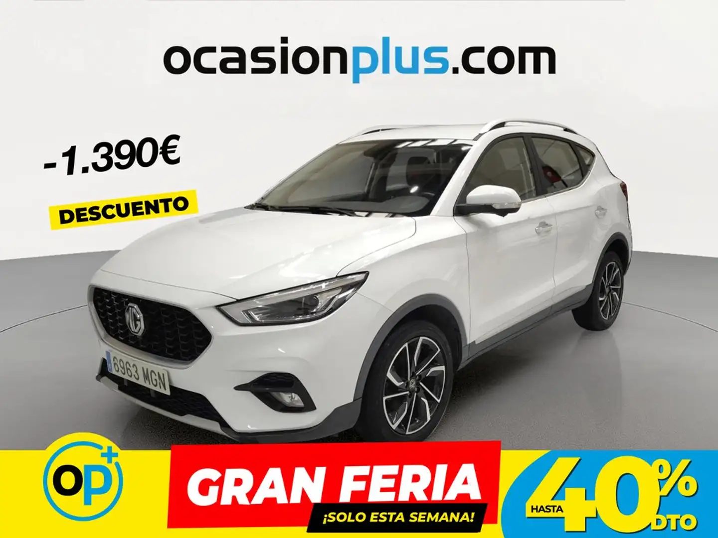 MG ZS 1.5 VTi-Tech Luxury 78kW Blanco - 1