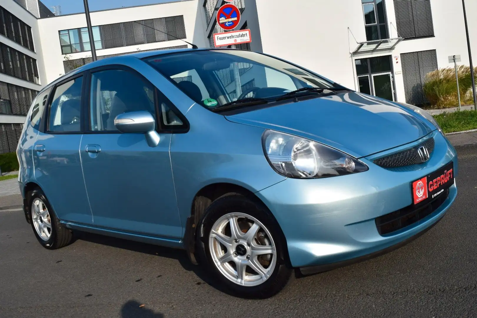 Honda Jazz 1.4 LS, El.-Fenster, Klimaautomatik, Blau - 2