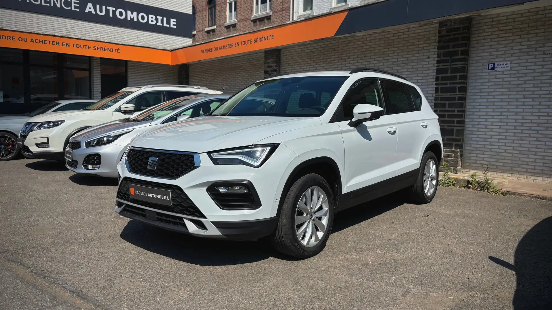 SEAT Ateca 2.0 CR TDI Style ACC Qi CARPLAY - GARANTIE 12-48M Blanc - 2