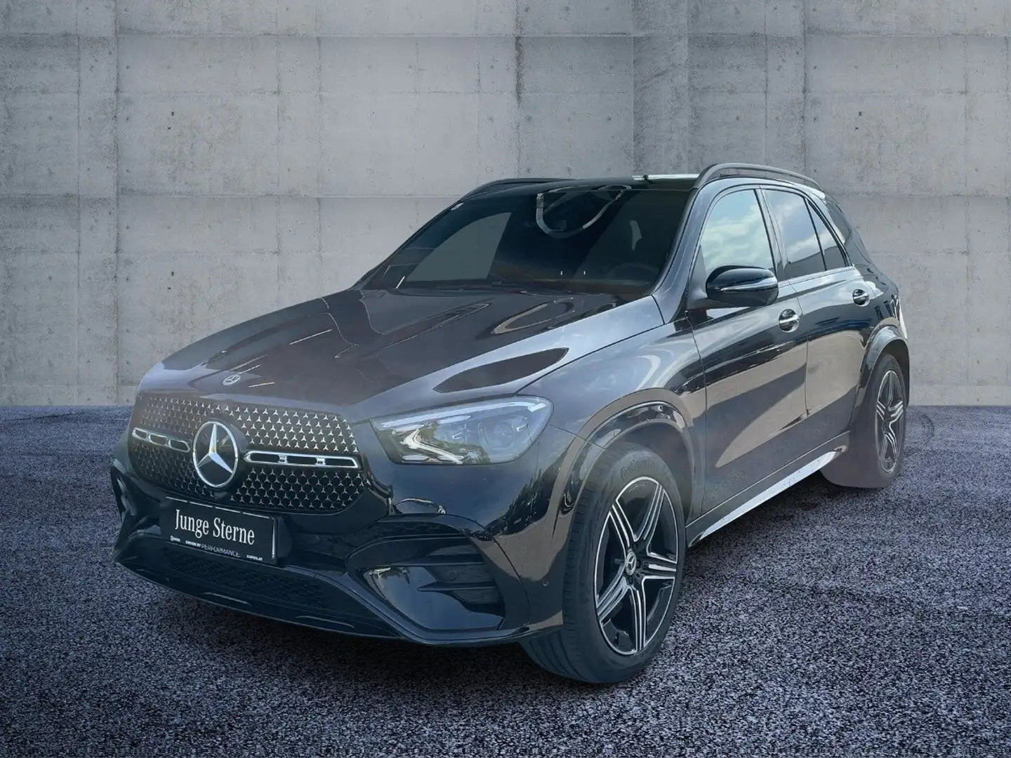 Mercedes-Benz GLE 450 d 4MATIC Night FAP KeyLess SpurW PDC ACC Schwarz - 2
