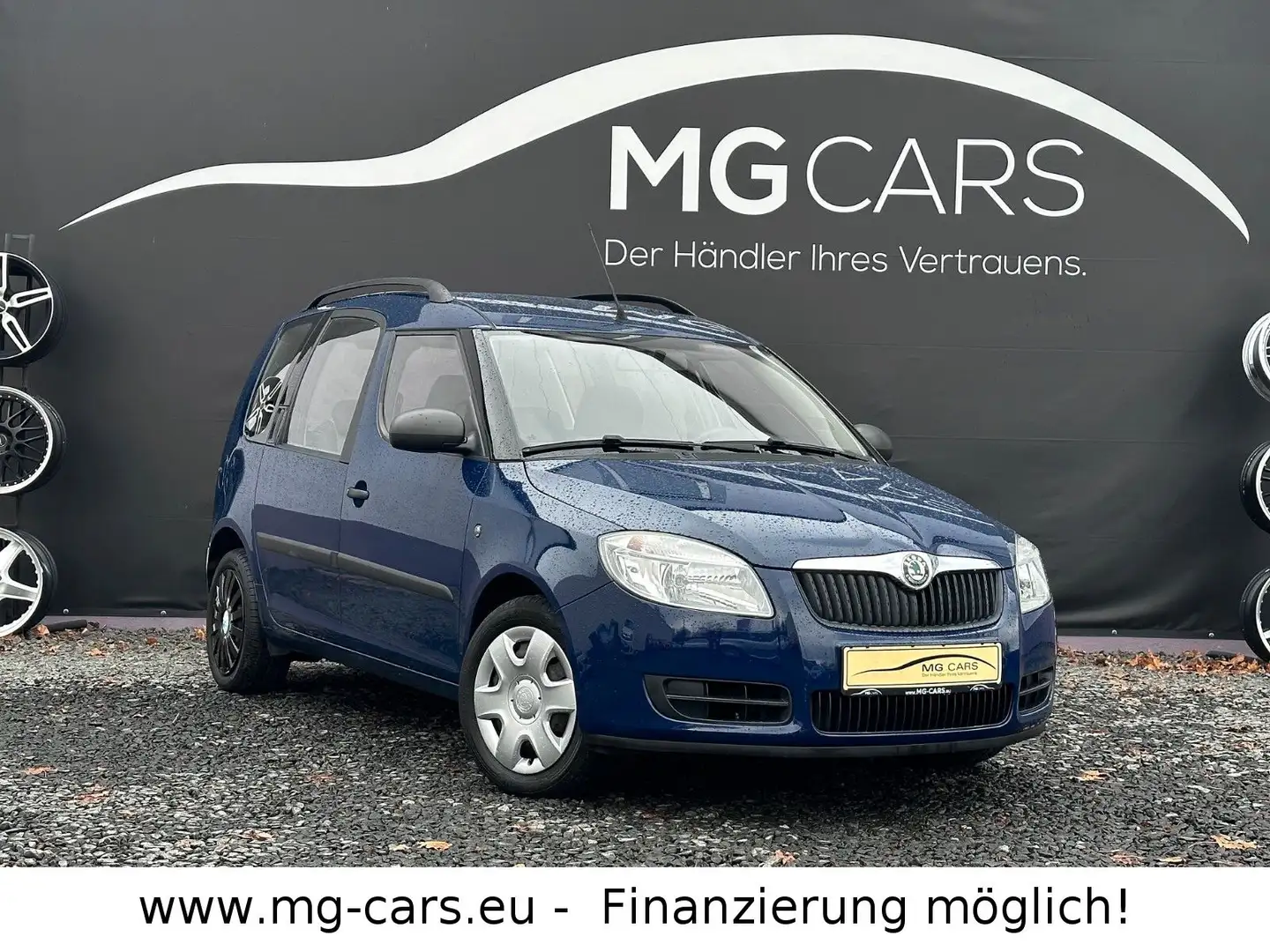 Skoda Roomster Plus Edition~KLMA~113TKM~TÜV NEU~8-FACH plava - 2
