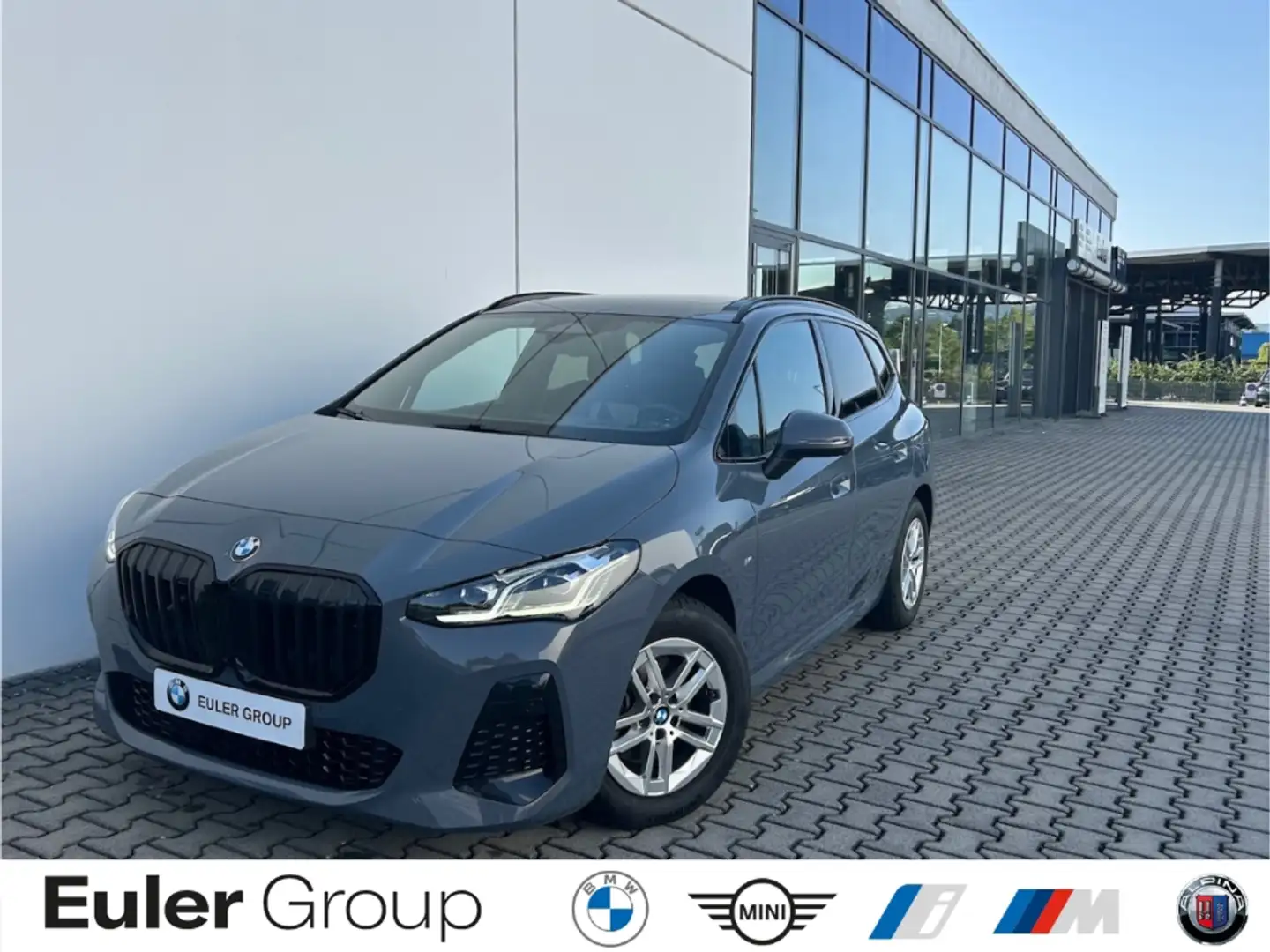 BMW 218 Active Tourer i M Sport AHK Pano HUD H/K LCProf Me Gris - 1