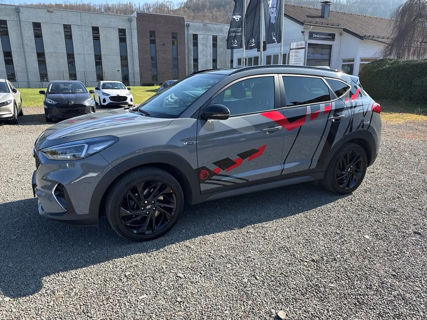 Hyundai TUCSON N Line Mild-Hybrid 4WD Grau - 2